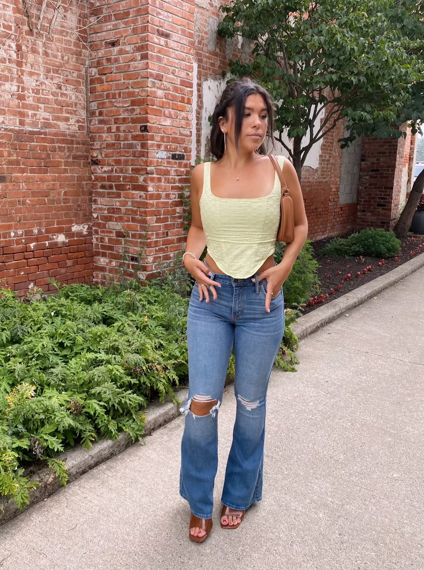 Daisy Corset // Green