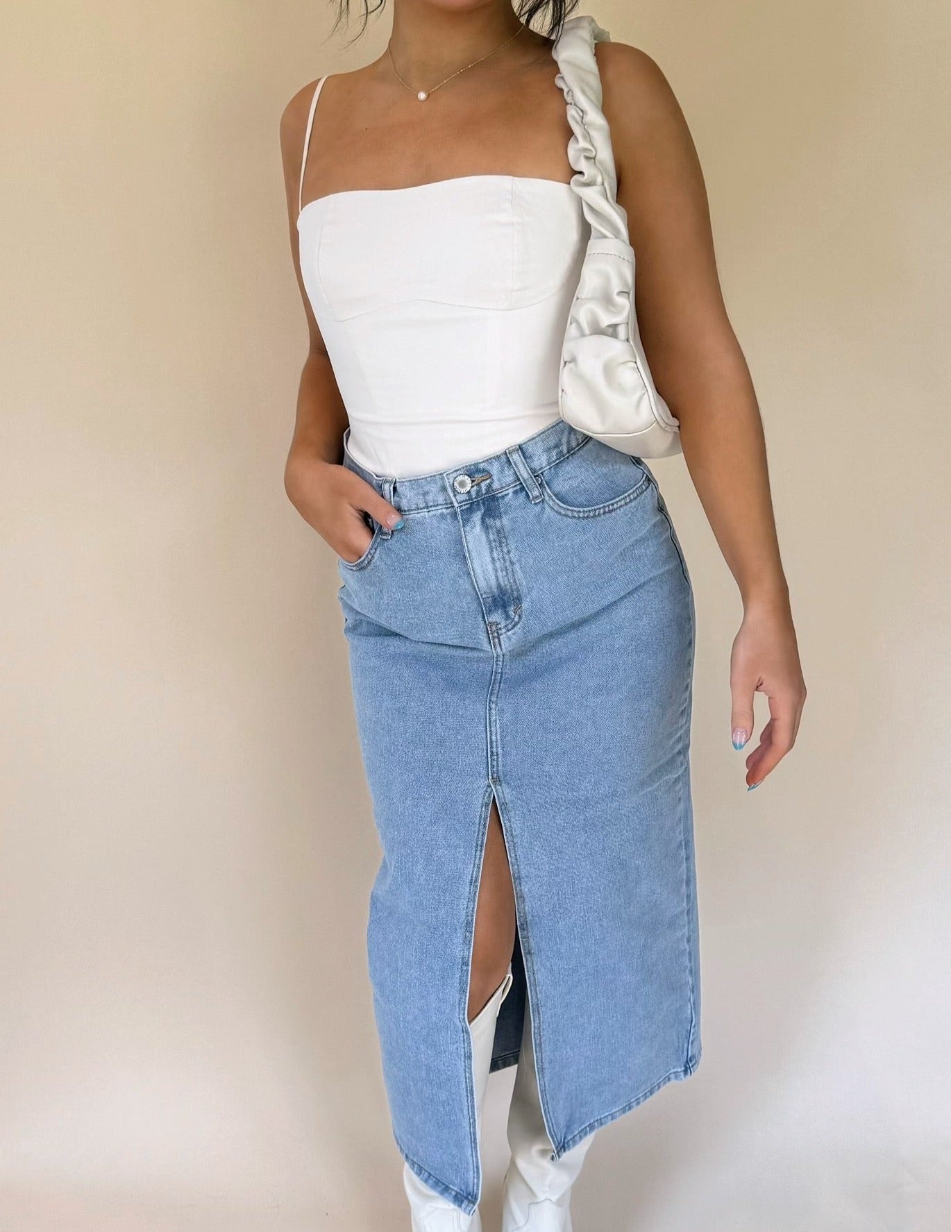 Gigi Denim Skirt