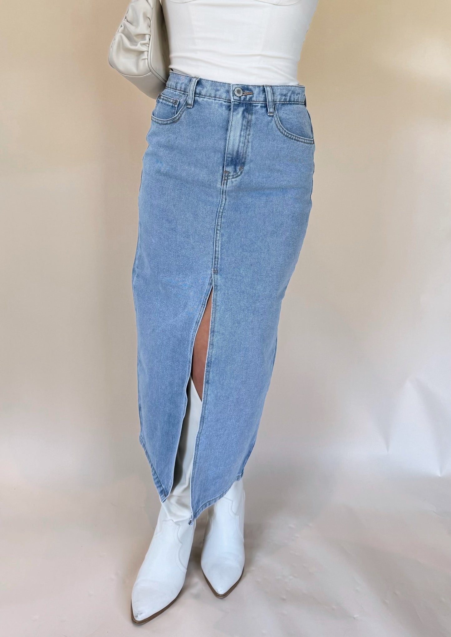 Gigi Denim Skirt