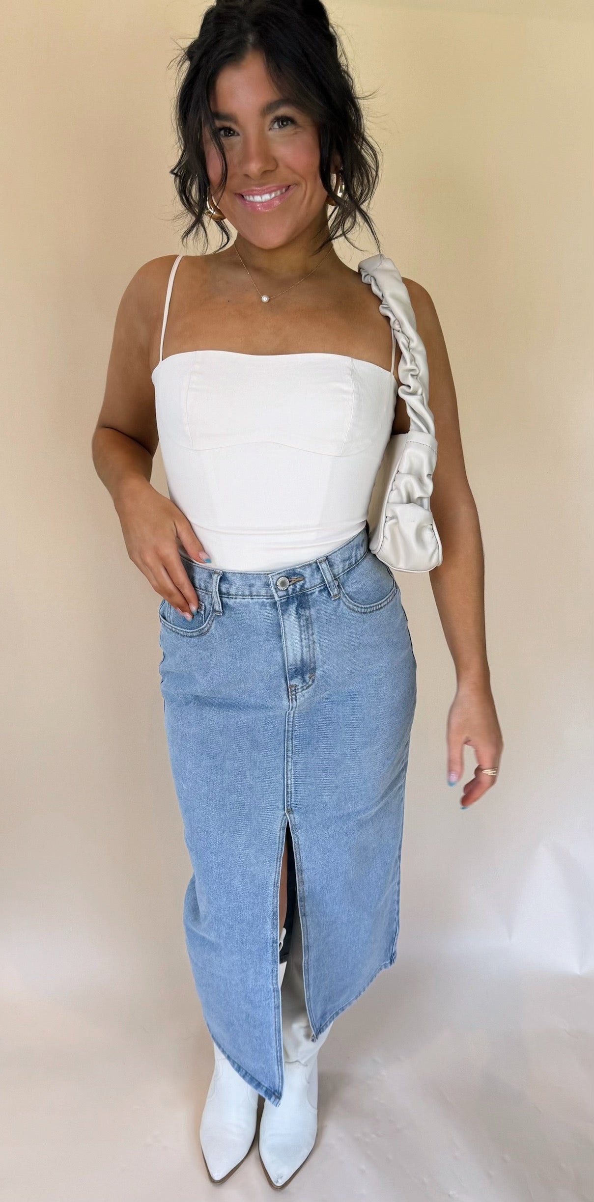 Gigi Denim Skirt