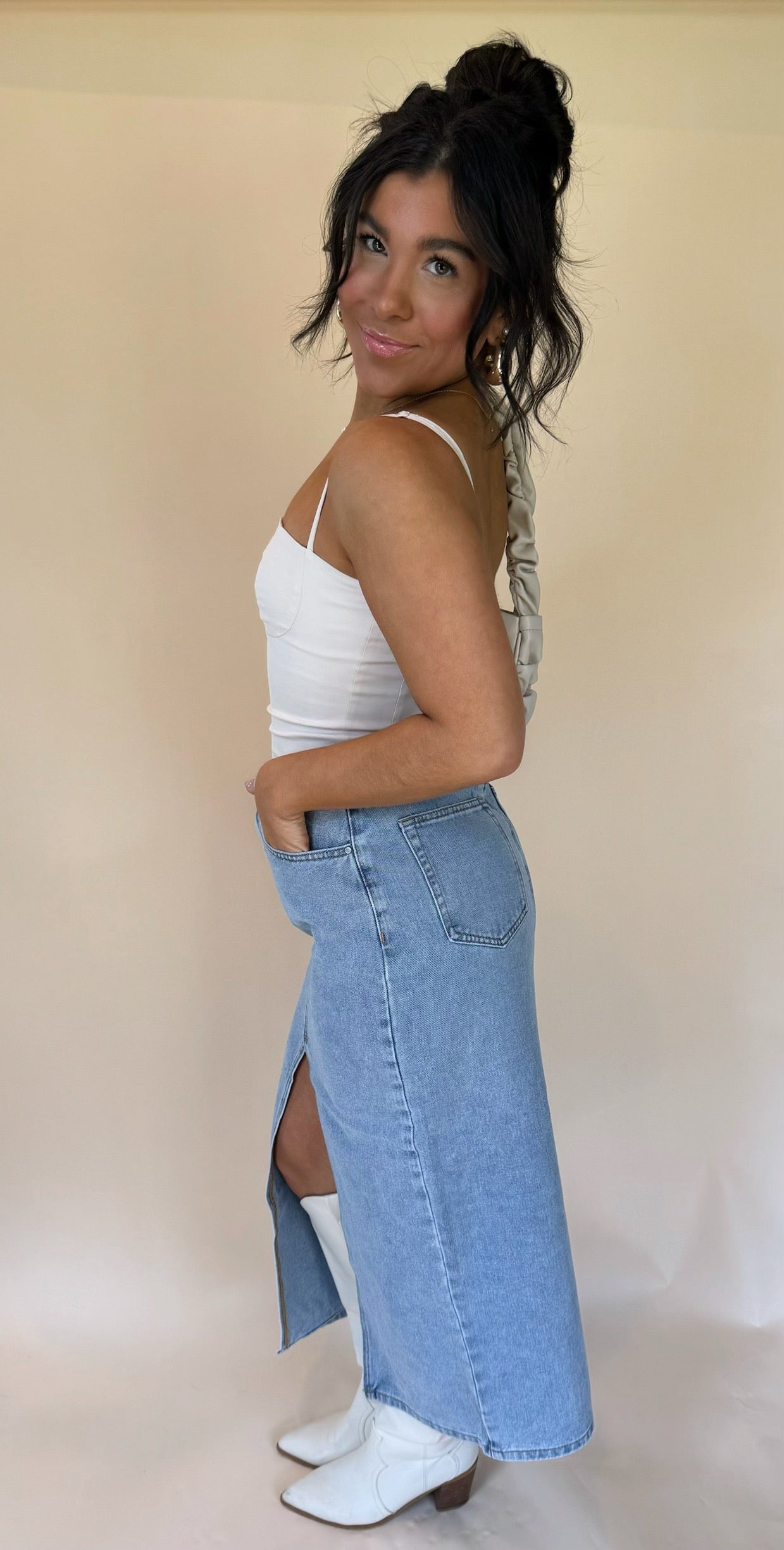 Gigi Denim Skirt