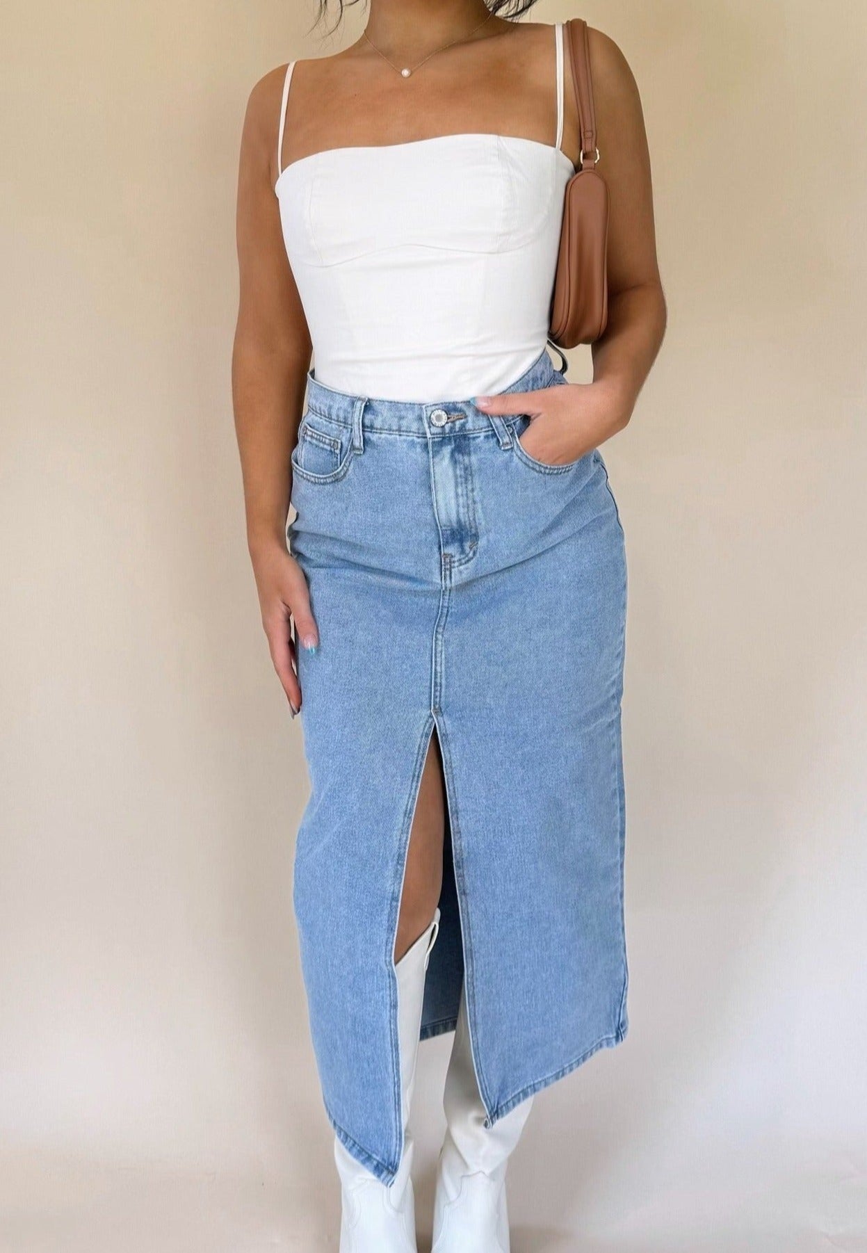 Gigi Denim Skirt