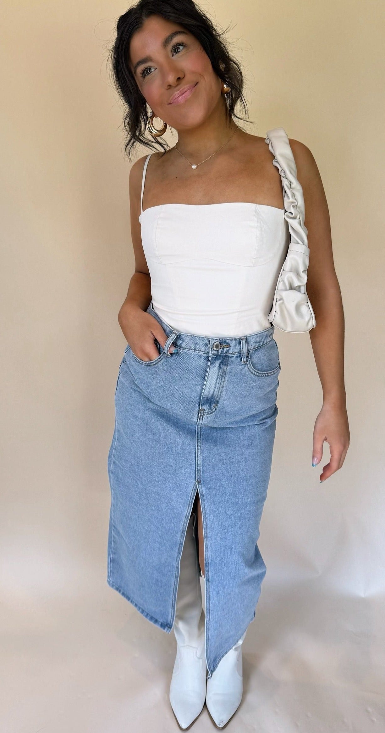 Gigi Denim Skirt
