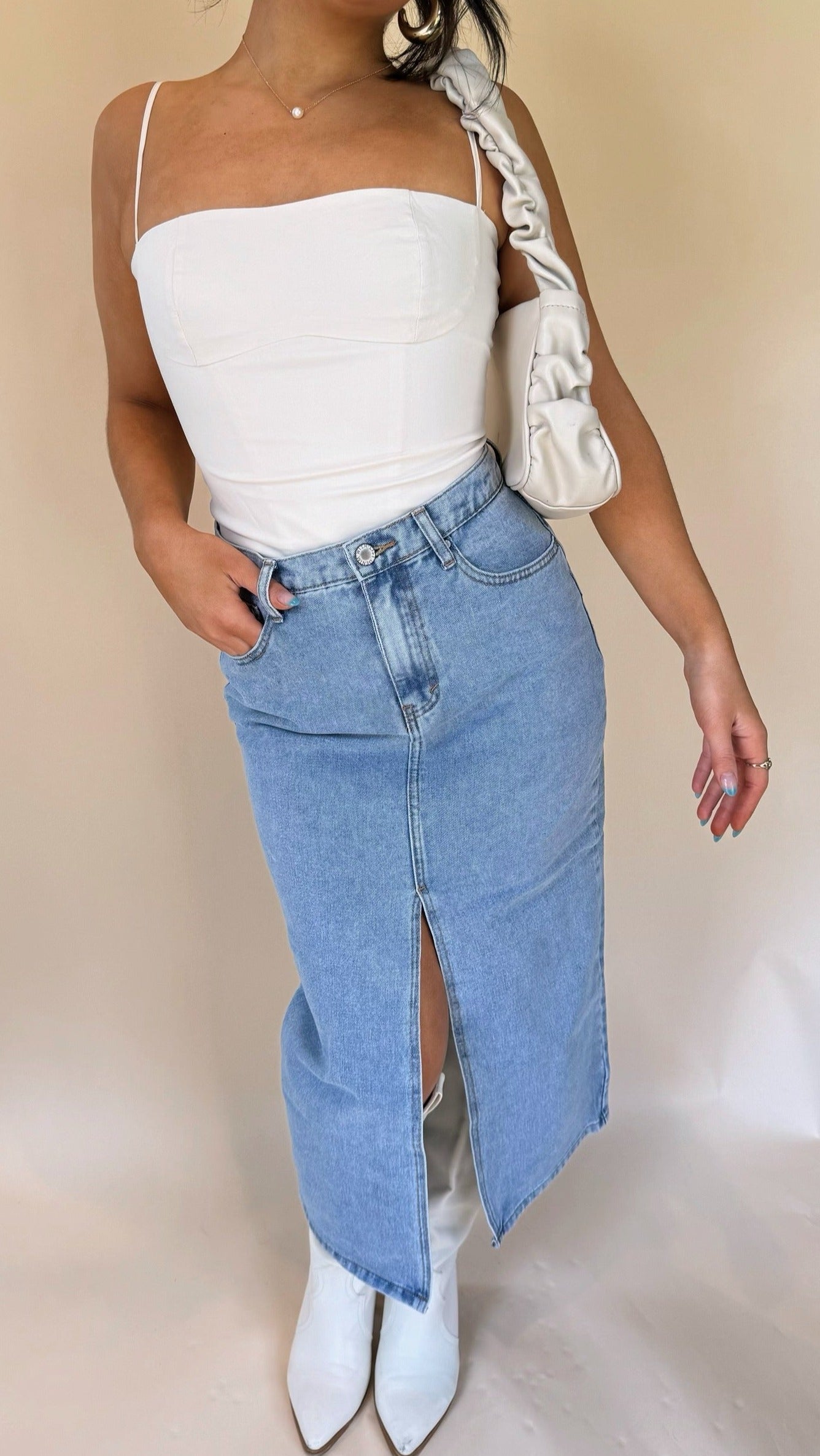 Gigi Denim Skirt