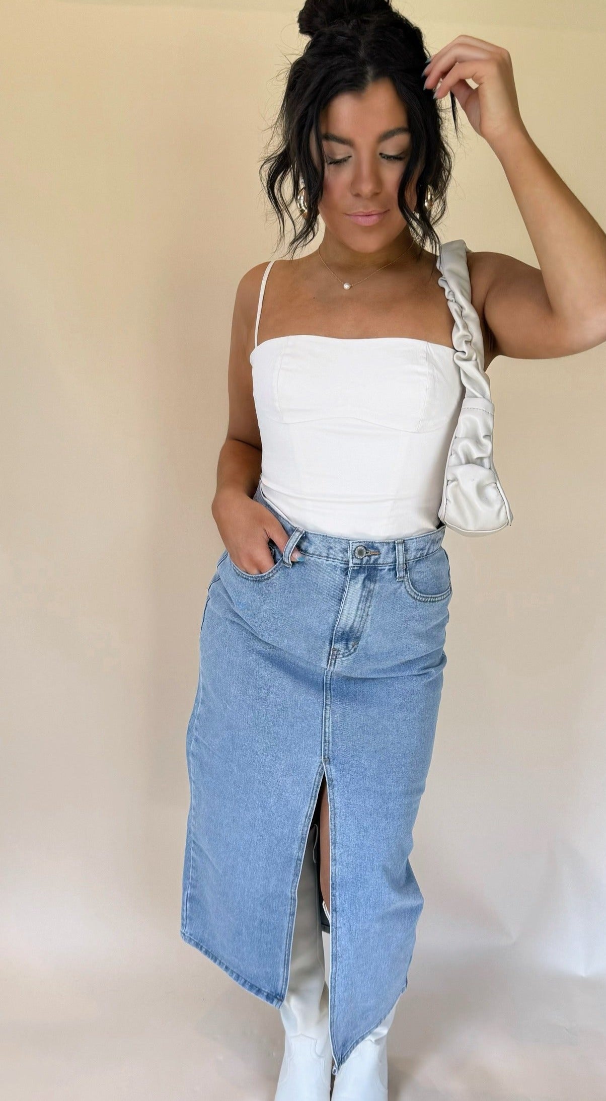 Gigi Denim Skirt