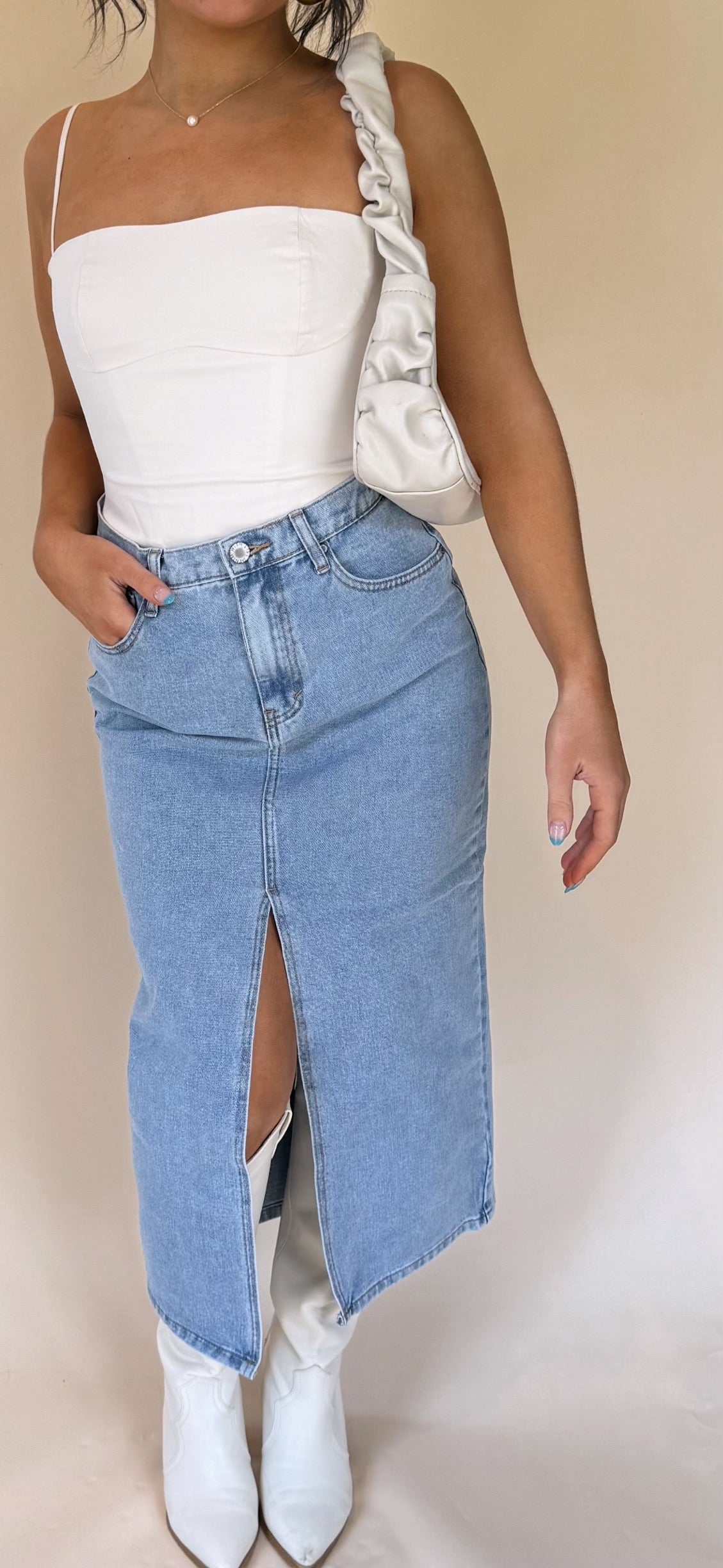 Gigi Denim Skirt