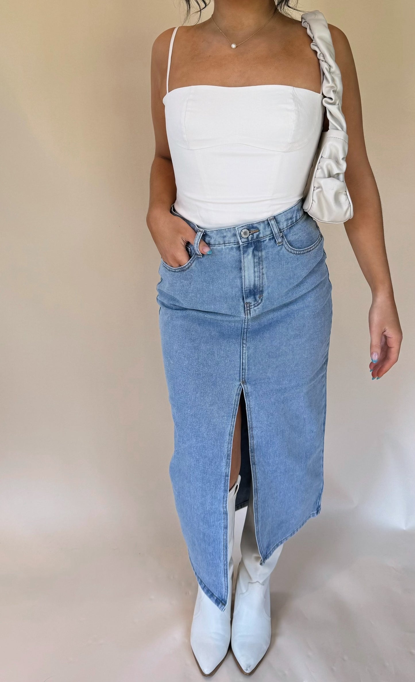 Gigi Denim Skirt