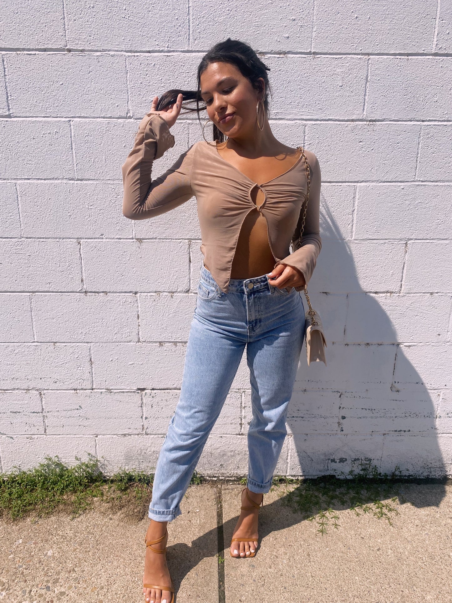 Caprice Mesh Top
